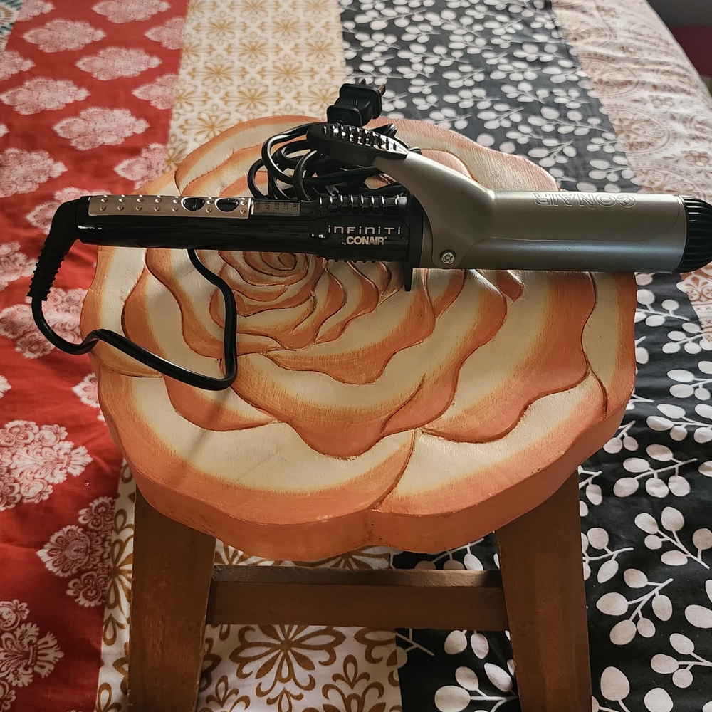 Conair Silver Curling Iron